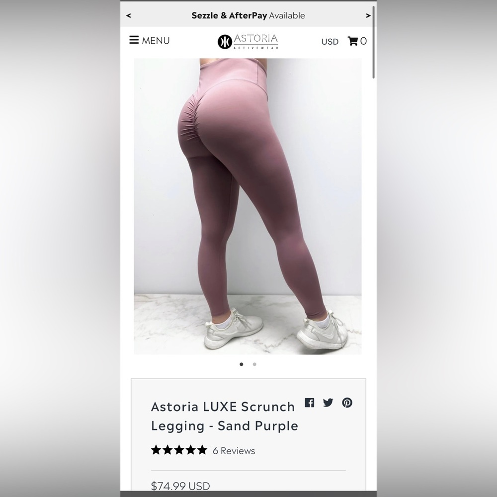 Astoria Activewear Seamless Leggings